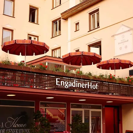 酒店 Boutique Engadinerhof - A For Generations 蓬特雷西纳